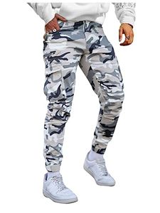 Elastic Waist Men's Casual Cargo Pants High Quality Multi-Pockets <b>Work</b> Wear <b>Trousers</b> <b>Waterproof</b> Quick Dry Casual Pants Men Style - Product Image 4