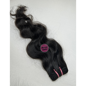 ผมแท้แบบอินเดีย Remy สำหรับต่อผมแบบ Body Wave - Product Image 1