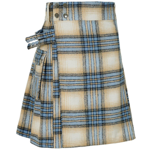 Kilt écossais traditionnel pour hommes et femmes, jupe courte pratique en tartan des Highlands, prix personnalisés - Product Image 1