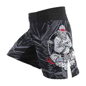 Shorts de combat MMA haut de gamme pour hommes, shorts d'entraînement professionnels UFC pour BJJ No-Gi Grappling et Jiu-Jitsu, légers - Product Image 1