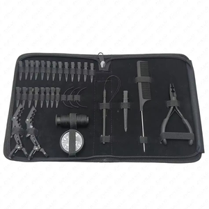 Kit de Pinzas para Extensiones de Cabello de Acero Inoxidable de Primera Calidad para Uso Comercial, Marca CLASTY INSTRUMENTS, Calidad Alemana, Último Modelo - Product Image 2