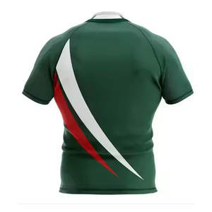 Maillot de rugby unisexe personnalisable, sublimation, broderie et impression, maillots de football américain et de rugby - Product Image 2