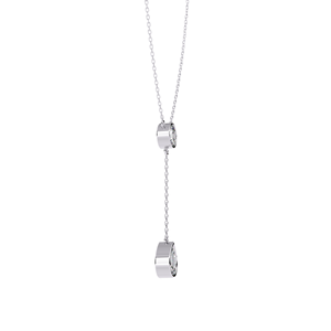 Stylish Round Pear Lab Grown Diamond <b>Pendant</b> Elegant Drop Necklace <b>Solid</b> <b>Gold</b> Women Party Wear Fine Jewelry Gift - Product Image 6