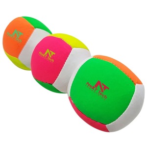 Hot Sale Custom PU <b>Hacky</b> <b>Sack</b> Sports Toy Juggling Ball Advertising Hot Customized PU Juggling Ball - Product Image 4