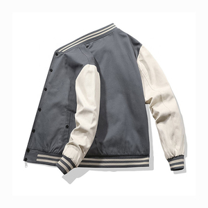 Stonefield Manufacturing Varsity <b>Jacket</b>-100% Wool Stand Collar Patchwork Hooded <b>Waterproof</b> Streetwear <b>Winter</b> Outerwear Unisex - Product Image 4