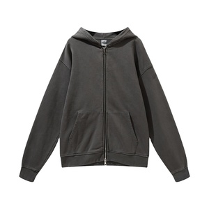 Sudadera con cremallera de la mejor calidad para hombre, Sudadera con capucha de lana transpirable de alta personalización para hombre con estampado para invierno, sudadera con cremallera para hombre - Product Image 4