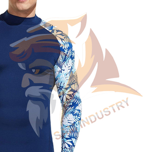Chemises de compression pour hommes de haute qualité, légères, à manches longues, écologiques, respirantes, en spandex/polyester - Product Image 6