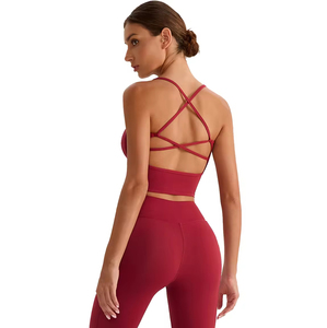 Ropa Deportiva para Mujer, Camiseta de Yoga sin Costuras de Color Sólido, Manga Larga, Top Corto para Entrenamiento, Secado Rápido, Transpirable, Conjuntos de Yoga - Product Image 1