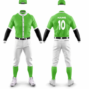 Camiseta de béisbol personalizada OEM, de algodón, con logotipo bordado por sublimación, uniforme de béisbol para hombre, último diseño, servicio OEM. - Product Image 6
