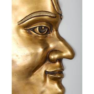 23 \ "Luna colgante de pared de latón (Chandra)-Artículo decorativo elegante - Product Image 1