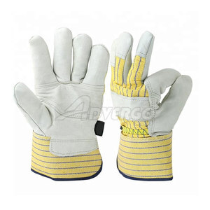 Gants de travail de haute qualité à prix avantageux, en cuir durable, gants de sécurité pour le travail - Product Image 6