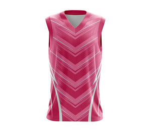 Conjunto de camiseta de baloncesto sublimada sin mangas personalizada de alta calidad, transpirable y de secado rápido, de poliéster, para hombre y mujer. - Product Image 2