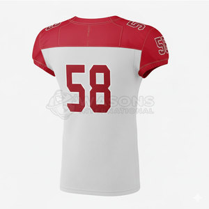 Maillot de football américain OEM de haute qualité, vêtements de sport personnalisés, design personnalisé, uniforme d'équipe - Product Image 6