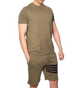 Ensemble de survêtement personnalisé pour homme : T-shirt et short d'été (2 pièces) - Product Image 1