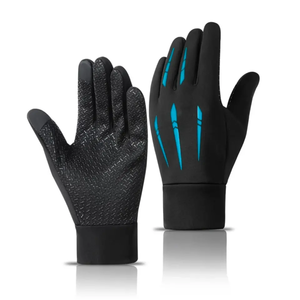 Gants de sport de sécurité respirants pour l'extérieur avec logo personnalisé, design en silicone pour la course à pied, taille personnalisée et emballage unique RG-2415 - Product Image 4
