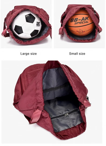 New Customized Colors <b>Simple</b> Fashion Outdoor <b>Backpack</b> Drawstring Pocket Slip-On Closure Lightweight Water-Resistant Eco-Friendly - Product Image 4