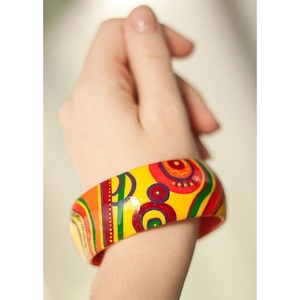 Pulseras de Madera Indias Hechas a Mano de Estilo Étnico Rústico - RR ENTERPRISES - Product Image 2