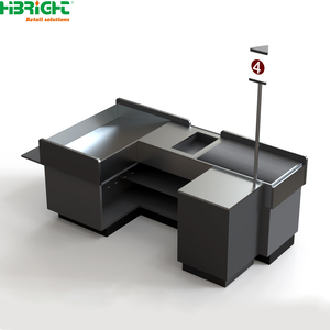 Mostrador de Caja Moderno para Comercio Minorista, Puesto de Pago POS para Supermercados y Tiendas de Abarrotes - Product Image 2