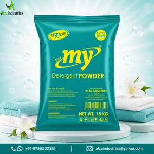 Detergente en Polvo de Alta Espuma OEM |   Detergente para Ropa Multiusos en Formato Grande de 15 kg |   Quitamanchas Ultra Blanco para el Cuidado de la Ropa - Product Image 1