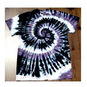 T-shirts surdimensionnés en coton 100 % personnalisés tie-dye pour hommes, avec design de marque sur mesure, respirants, en provenance du Bangladesh - Product Image 1
