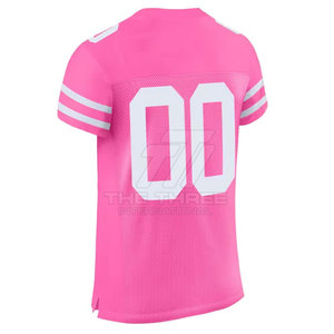 Jersey de Fútbol Americano Personalizable con MOQ Bajo, Ropa Deportiva Transpirable de Manga Corta con Poliéster 100% de Alta Calidad - Product Image 2