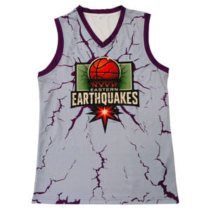 Maillot de basket-ball sublimé, style 2022, pour équipe, vêtements de sport, maillot de basket-ball homme, maillot vierge. - Product Image 3