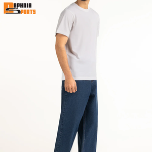 Camiseta de Compresión Formal para Hombre, 100% Algodón, para Gimnasio, Fitness, Entrenamiento, Ecológica, Transpirable, Corte Regular, Venta al Por Mayor 2026 - Product Image 4