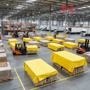 Lona de Polietileno para Logística de Tamaño Personalizado – Cubierta Impermeable con Protección UV para Envío, Transporte y Almacenamiento en Exteriores - Product Image 5