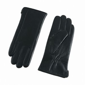 Gants en cuir véritable double face pour homme et femme, chauds, pour l'hiver, cyclisme et activités de plein air – Prix de gros, haute qualité - Product Image 5