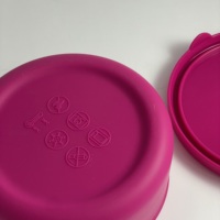 Boîte à lunch en silicone à 4 compartiments, 700 ml, de qualité alimentaire, bento, compatible micro-ondes, lave-vaisselle, chauffable, compatible congélateur, écologique, pour collations