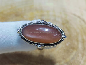 แหวนฮิปปี้โบฮีเมียนเงินสเตอร์ลิง925ทำด้วยมือสำหรับผู้หญิงเครื่องประดับเงินที่ไม่ซ้ำใคร - Product Image 2