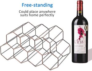 Modern Geometric Metal Storage Rack Multi Compartment Organizer for Kitchen Desk Home Decor - Product Image 6