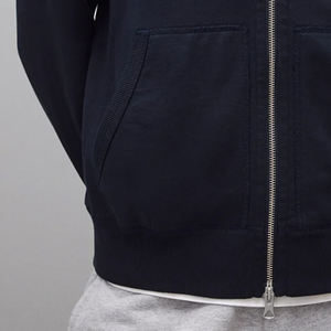 Diseño de mangas largas con logotipo personalizado y capucha con cobertura cómoda / Sudadera con capucha para hombre con puños acanalados a precio económico - Product Image 3