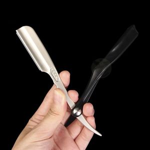 Custom Eco-Friendly Stainless Steel Barber <b>Razor</b> for Men-Professional <b>Straight</b> Blade Edge Folding Design - Product Image 4