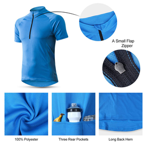 Maillot de cyclisme professionnel pour hommes, vêtements de vélo de montagne à séchage rapide, légers et respirants, pour les cyclistes professionnels - Product Image 5