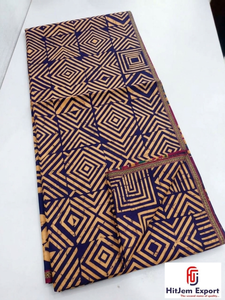 Premium African Wax Print Cotton <b>Fabric</b> Custom Ankara Kitenge for Garment Production Branding Logos Churches NGOs Events Export - Product Image 2