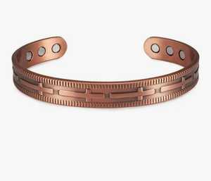 Bracelet rond en alliage de cuivre Radhe Enterprises, durable, pour adulte, couleur marron, fait main, de bonne qualité - Product Image 1