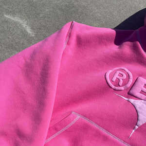 Nesta Sports – Nouveau Hoodie Court Homme 100% Coton 500 GSM, Grammage Lourd, Impression 3D en Relief, Délavé à l'Acide, Logo Personnalisé, Conception OEM Gratuite - Product Image 2