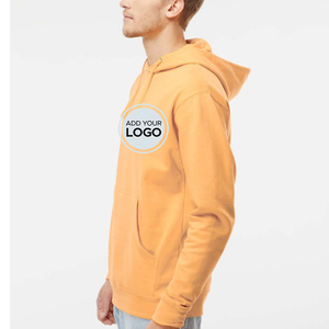 Sweat à capuche unisexe uni en gros, équivalent SS4500, avec logo personnalisé et impression en relief - Product Image 2
