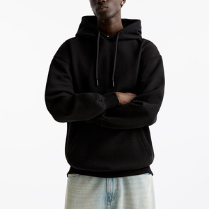 Sudadera con Capucha Extra Grande para Hombre, 100% Algodón Grueso, Impresión de Logotipo Personalizado, Cuello con Capucha de Alta Calidad para la Temporada de Otoño - Product Image 4