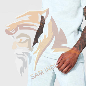 Wholesale Custom New Summer Men Short Sleeve T-Shirt And Shorts Two Piece <b>Twin</b> <b>Set</b> Latest Design Men <b>Twin</b> <b>Set</b> - Product Image 6