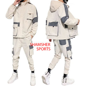 Survêtement de sport unisexe en gros, grande taille, design personnalisé, strass, respirant, écologique, épais - Product Image 5