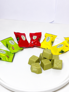 OEM ODM 320g Velvet Green Tea <b>Chocolate</b> Bar Authentic Vietnamese Green Tea Silky Melt Wholesale Private Label - Product Image 2