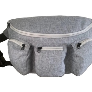 Sac banane multifonctionnel de sport 600D-PU imperméable pour course à pied, voyage, homme et femme, avec fermeture éclair - Product Image 1