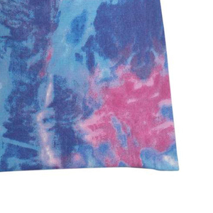 Top Quality Custom Logo And Size Tie Dye Cotton Canvas Tote <b>Bag</b> Contrast Color Shopping Shoulder <b>Bag</b> For Daily Travel - Product Image 6