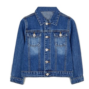 High Quality Breathable <b>Denim</b> <b>Jacket</b> Polyester/Cotton <b>Custom</b> Letter Pattern Front High Street Style Winter Men's Premium Washed - Product Image 5