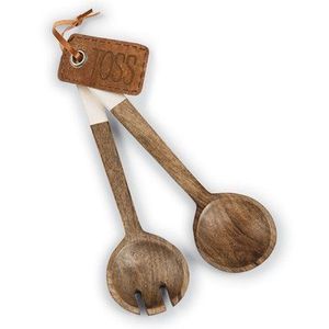 Long Size Mango Wood <b>Servers</b> for salad serving - Product Image 5
