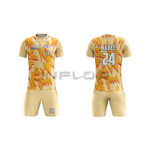 Camiseta de fútbol 100% poliéster, sublimación completa, diseño personalizado, logotipo impreso, uniforme de fútbol para hombre - Product Image 6
