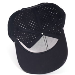 Casquettes de baseball vierges avec logo brodé personnalisé et cordon, finition laser - Product Image 4