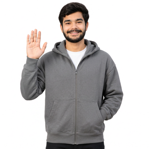 Factory Direct custom men hoodies boxy <b>hoodie</b> drop shoulder construction mens streetwear brand hoodies - Product Image 5